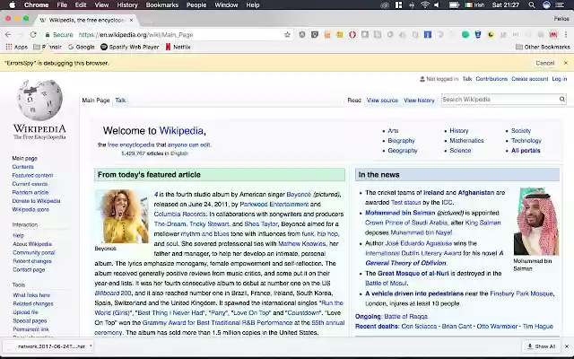 ErrorsSpy  from Chrome web store to be run with OffiDocs Chromium online ErrorsSpy  from Chrome web store to be run with OffiDocs Chromium online