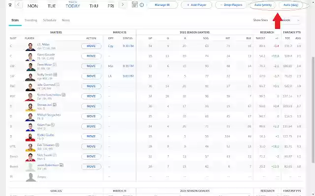 ESPN NHL Fantasy Team Auto Setup from Chrome web store to be run with OffiDocs Chromium online ESPN NHL Fantasy Team Auto Setup from Chrome web store to be run with OffiDocs Chromium online