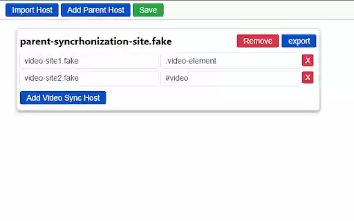 ESR Video Sync  from Chrome web store to be run with OffiDocs Chromium online