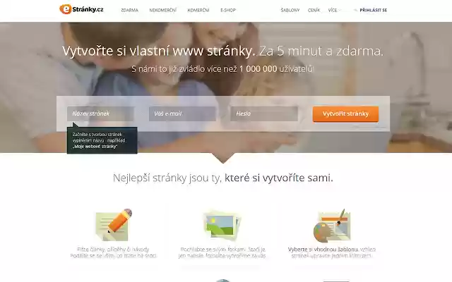 eStránky.cz  from Chrome web store to be run with OffiDocs Chromium online