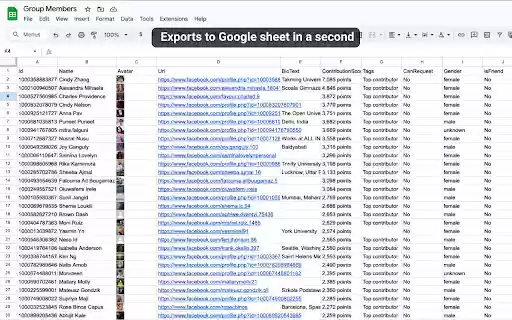ESUIT | Group Members Extractor para sa Facebook™ mula sa Chrome web store na tatakbo sa OffiDocs Chromium online ESUIT | Group Members Extractor para sa Facebook™ mula sa Chrome web store na tatakbo sa OffiDocs Chromium online