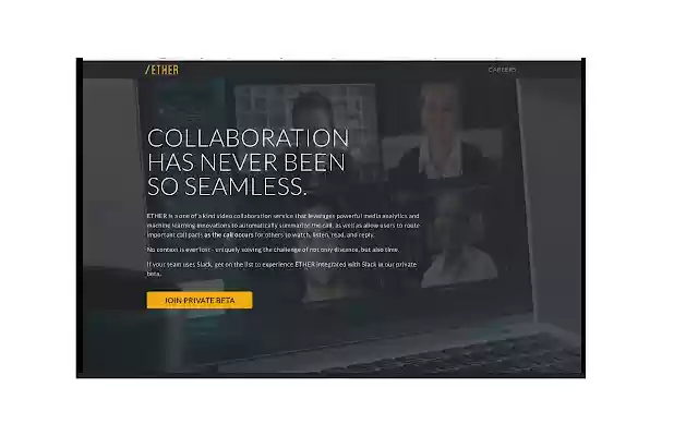EtherMeet Screen Sharing  from Chrome web store to be run with OffiDocs Chromium online