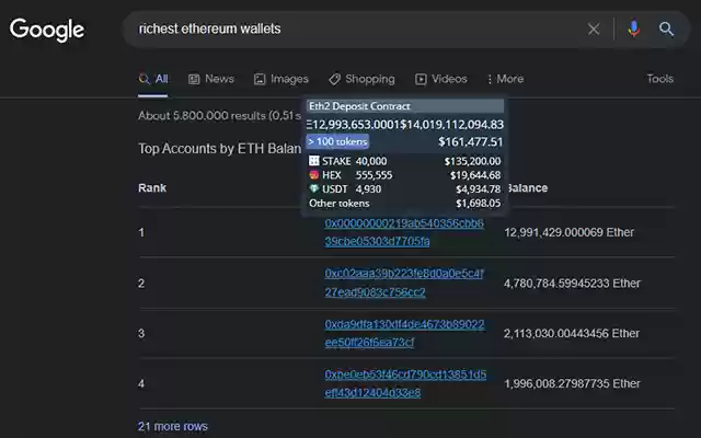 Chrome 网上商店的 EthPeek 将与 OffiDocs Chromium 在线一起运行