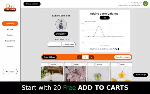 Etsy Add to carts from Chrome web store to be run with OffiDocs Chromium online Etsy Add to carts from Chrome web store to be run with OffiDocs Chromium online