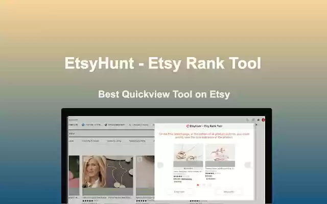 EtsyHunt Etsy Rank Tool  from Chrome web store to be run with OffiDocs Chromium online