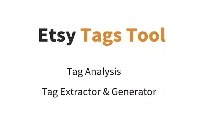 Etsy Tags Tool for Etsy Hunt  from Chrome web store to be run with OffiDocs Chromium online Etsy Tags Tool for Etsy Hunt  from Chrome web store to be run with OffiDocs Chromium online
