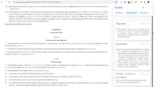 Eureka open beta  from Chrome web store to be run with OffiDocs Chromium online