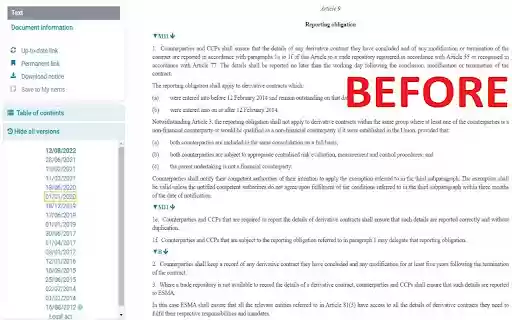 EurLex Usability  from Chrome web store to be run with OffiDocs Chromium online