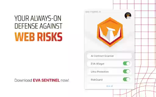 EVA Sentinel  from Chrome web store to be run with OffiDocs Chromium online