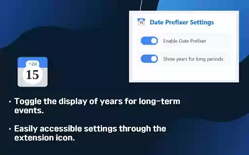 Event Days to Now for Google Calendar  from Chrome web store to be run with OffiDocs Chromium online