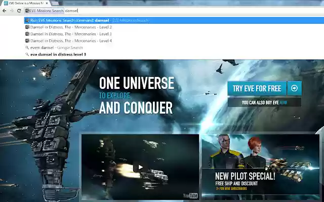 EVE Online Streams  from Chrome web store to be run with OffiDocs Chromium online