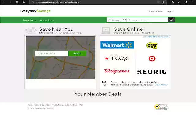 Everyday Savings SavingsKey  from Chrome web store to be run with OffiDocs Chromium online