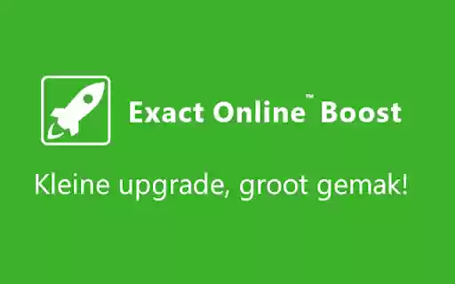 Exact Online™ Boost  from Chrome web store to be run with OffiDocs Chromium online