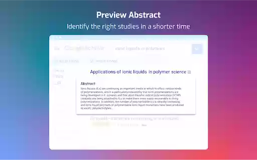 ExCITATION journal ranking in Google Scholar™  from Chrome web store to be run with OffiDocs Chromium online