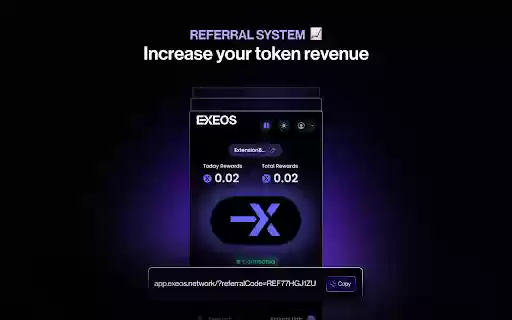 Exeos Extension  from Chrome web store to be run with OffiDocs Chromium online