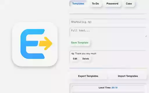 Expando  from Chrome web store to be run with OffiDocs Chromium online