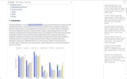 Explain It  from Chrome web store to be run with OffiDocs Chromium online