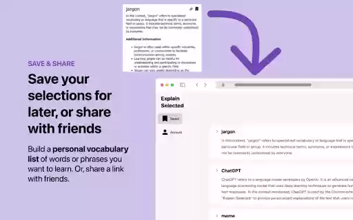 Explain Selected  from Chrome web store to be run with OffiDocs Chromium online