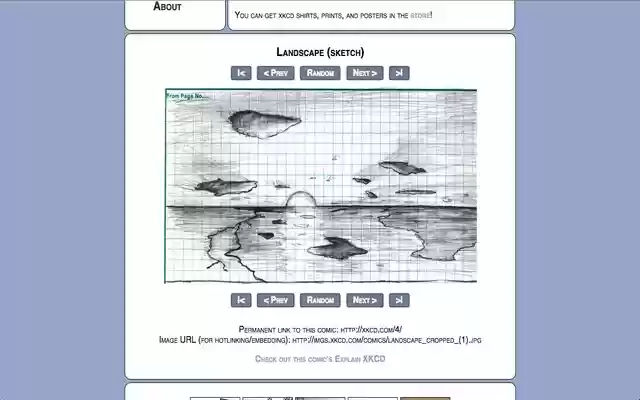 Explain XKCD Link  from Chrome web store to be run with OffiDocs Chromium online