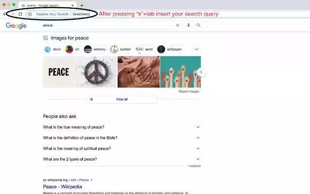 Explore To Search from Chrome web store to be run with OffiDocs Chromium online Explore To Search from Chrome web store to be run with OffiDocs Chromium online