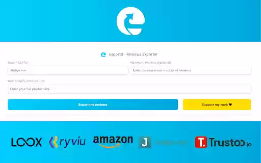 Exportd  from Chrome web store to be run with OffiDocs Chromium online