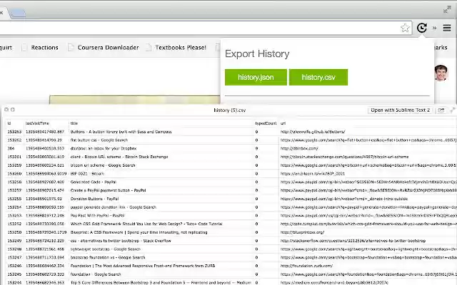 Export History from Chrome web store to be run with OffiDocs Chromium online Export History from Chrome web store to be run with OffiDocs Chromium online