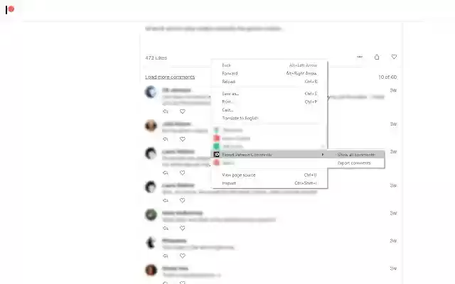 Export Patreon Comments from Chrome web store to be run with OffiDocs Chromium online Export Patreon Comments from Chrome web store to be run with OffiDocs Chromium online