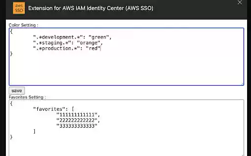 Extension for AWS IAM Identity Center (AWS SSO) from Chrome web store to be run with OffiDocs Chromium online Extension for AWS IAM Identity Center (AWS SSO) from Chrome web store to be run with OffiDocs Chromium online