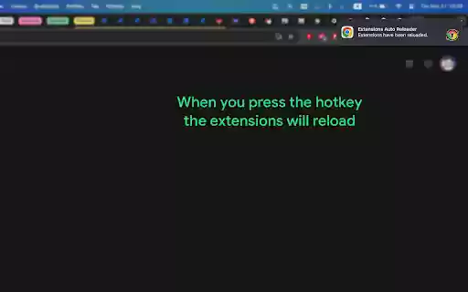 Extensions Auto Reloader  from Chrome web store to be run with OffiDocs Chromium online