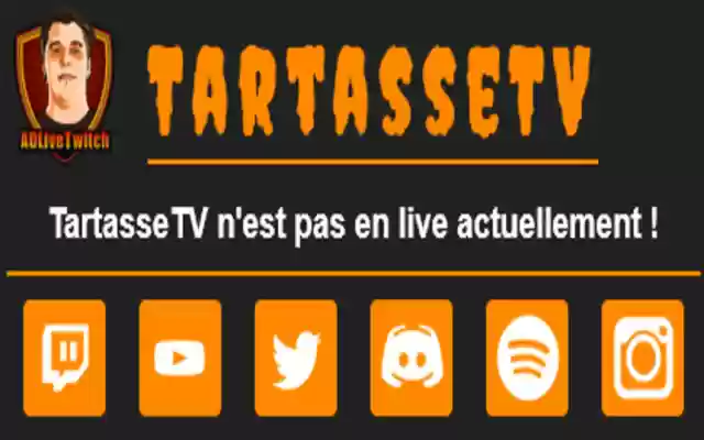 Extension Twitch pour TartasseTV from Chrome web store to be run with OffiDocs Chromium online Extension Twitch pour TartasseTV from Chrome web store to be run with OffiDocs Chromium online