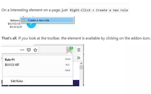 Extract Data  from Chrome web store to be run with OffiDocs Chromium online