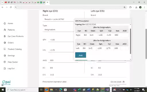 EyeAppoint SyncRx  from Chrome web store to be run with OffiDocs Chromium online