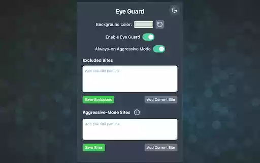 Eye Guard Reduce Eye Strain  from Chrome web store to be run with OffiDocs Chromium online