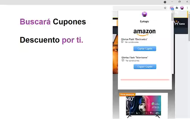 Chrome 网上商店的 EyMagic 将与 OffiDocs Chromium 在线运行