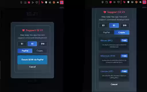 EZ 21 Blackjack Strategy  from Chrome web store to be run with OffiDocs Chromium online