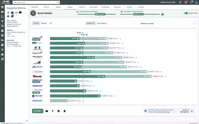 EZLynx Carrier Integration  from Chrome web store to be run with OffiDocs Chromium online