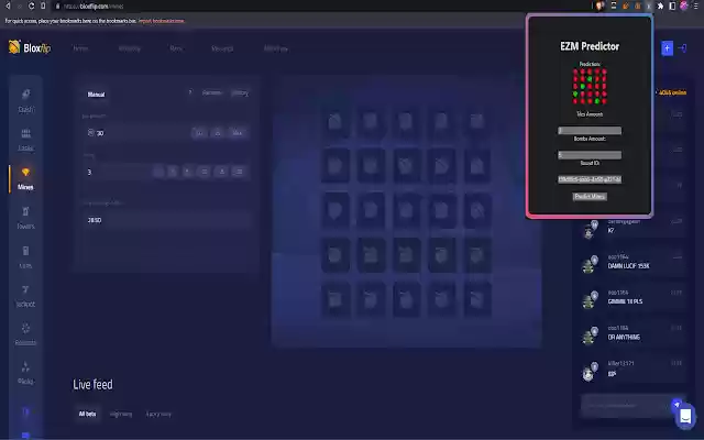 EZM Services Predictor  from Chrome web store to be run with OffiDocs Chromium online