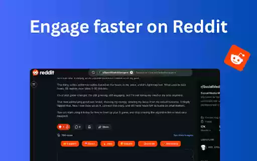 EzReply: AI Writing Assistant for Social Media  from Chrome web store to be run with OffiDocs Chromium online