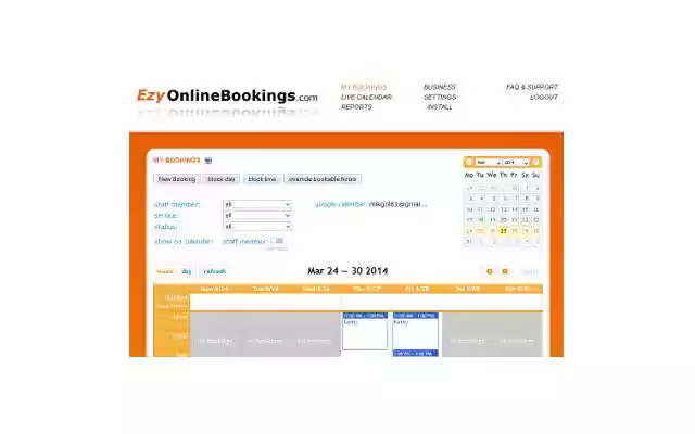 EzyOnlineBookings.com from Chrome web store to be run with OffiDocs Chromium online EzyOnlineBookings.com from Chrome web store to be run with OffiDocs Chromium online