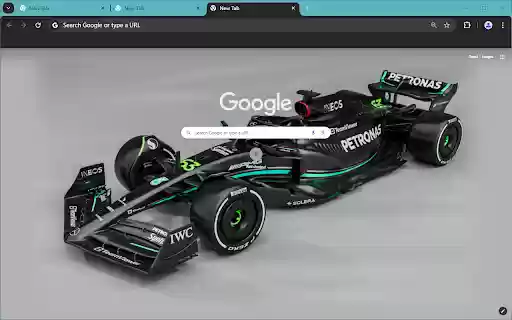 F1 Mercedes benz Team Theme  from Chrome web store to be run with OffiDocs Chromium online