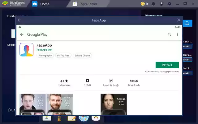 FaceApp for PC from Chrome web store to be run with OffiDocs Chromium online FaceApp for PC from Chrome web store to be run with OffiDocs Chromium online