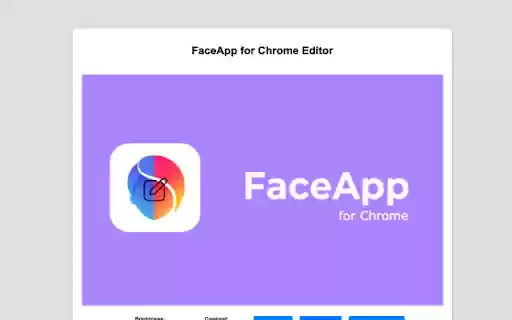 FaceApp: Perfect Face Editor  from Chrome web store to be run with OffiDocs Chromium online