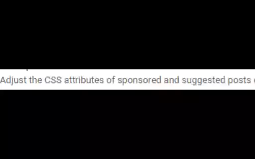 Facebook Feed Cleaner  from Chrome web store to be run with OffiDocs Chromium online