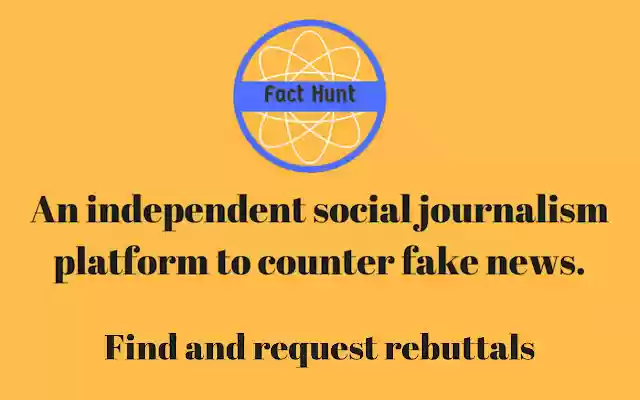 Fact Hunt  from Chrome web store to be run with OffiDocs Chromium online