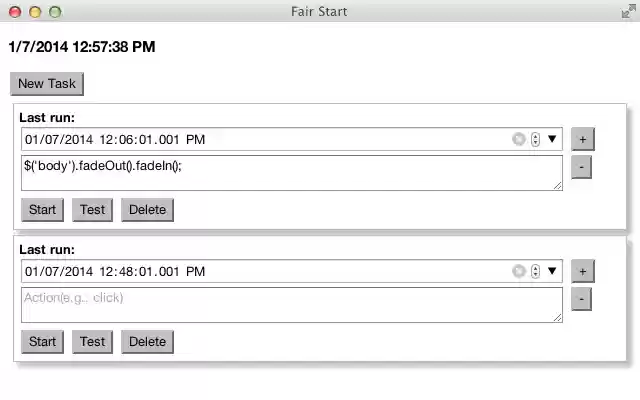 Fair Start  from Chrome web store to be run with OffiDocs Chromium online