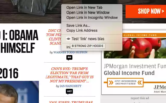 Fake News Checker  from Chrome web store to be run with OffiDocs Chromium online