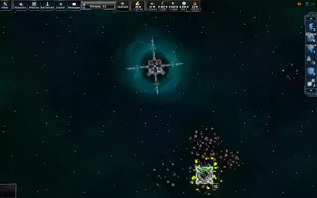 Fallen Galaxy  from Chrome web store to be run with OffiDocs Chromium online