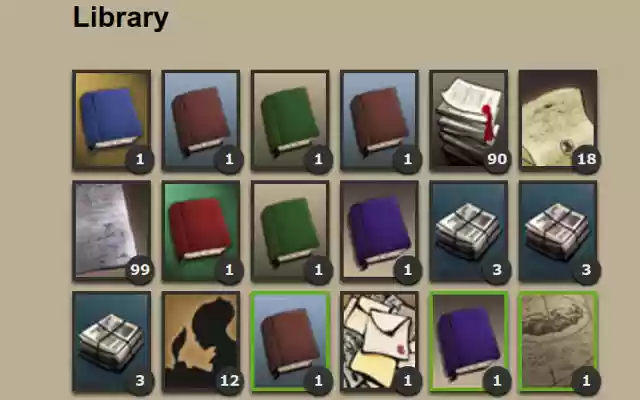 Fallen London Library  from Chrome web store to be run with OffiDocs Chromium online