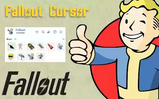 Fallout Cursor Custom Game Cursor for Chrome  from Chrome web store to be run with OffiDocs Chromium online