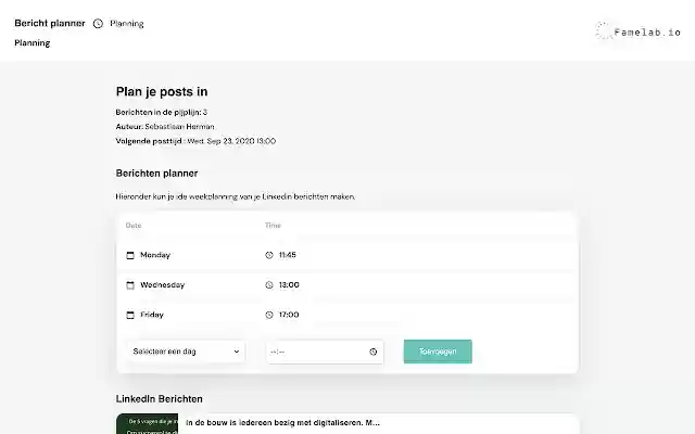 Famelab Community Builder from Chrome web store to be run with OffiDocs Chromium online Famelab Community Builder from Chrome web store to be run with OffiDocs Chromium online